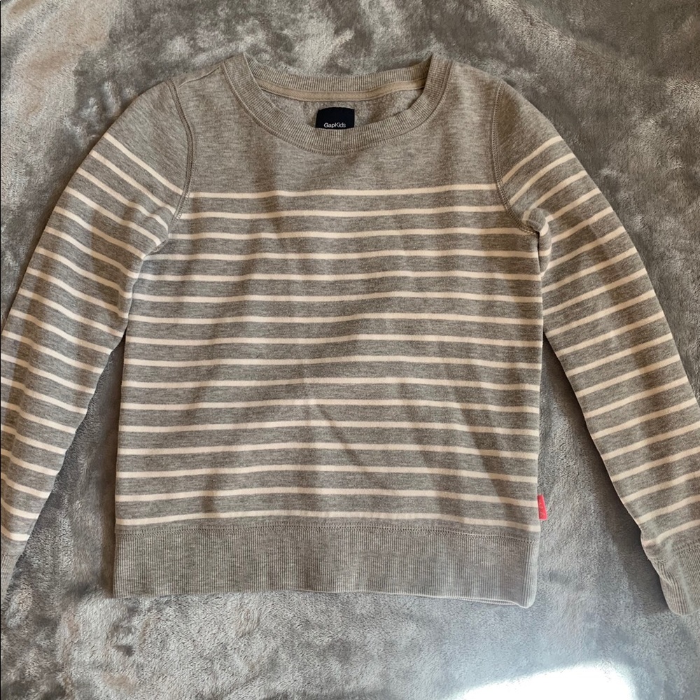 Gap Kids sweater with white stripes